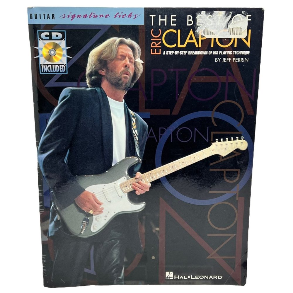 The Best of Eric Clapton Guitar Music Songbook (Missing CD) Hal Leonard